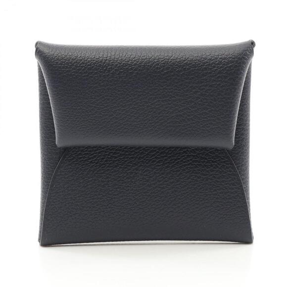 HERMES Blue Leather Wallet - Picture 1 of 8